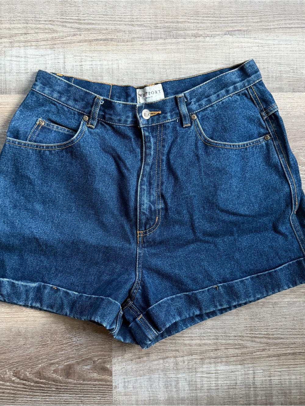 Vintage Westport High Rise Mom Shorts Size 14